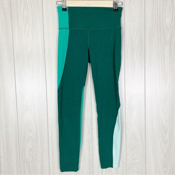 Athleta Pants - Athleta | Elation Asym 7/8 Tight In Powervita - Dragonfly Green Size XS